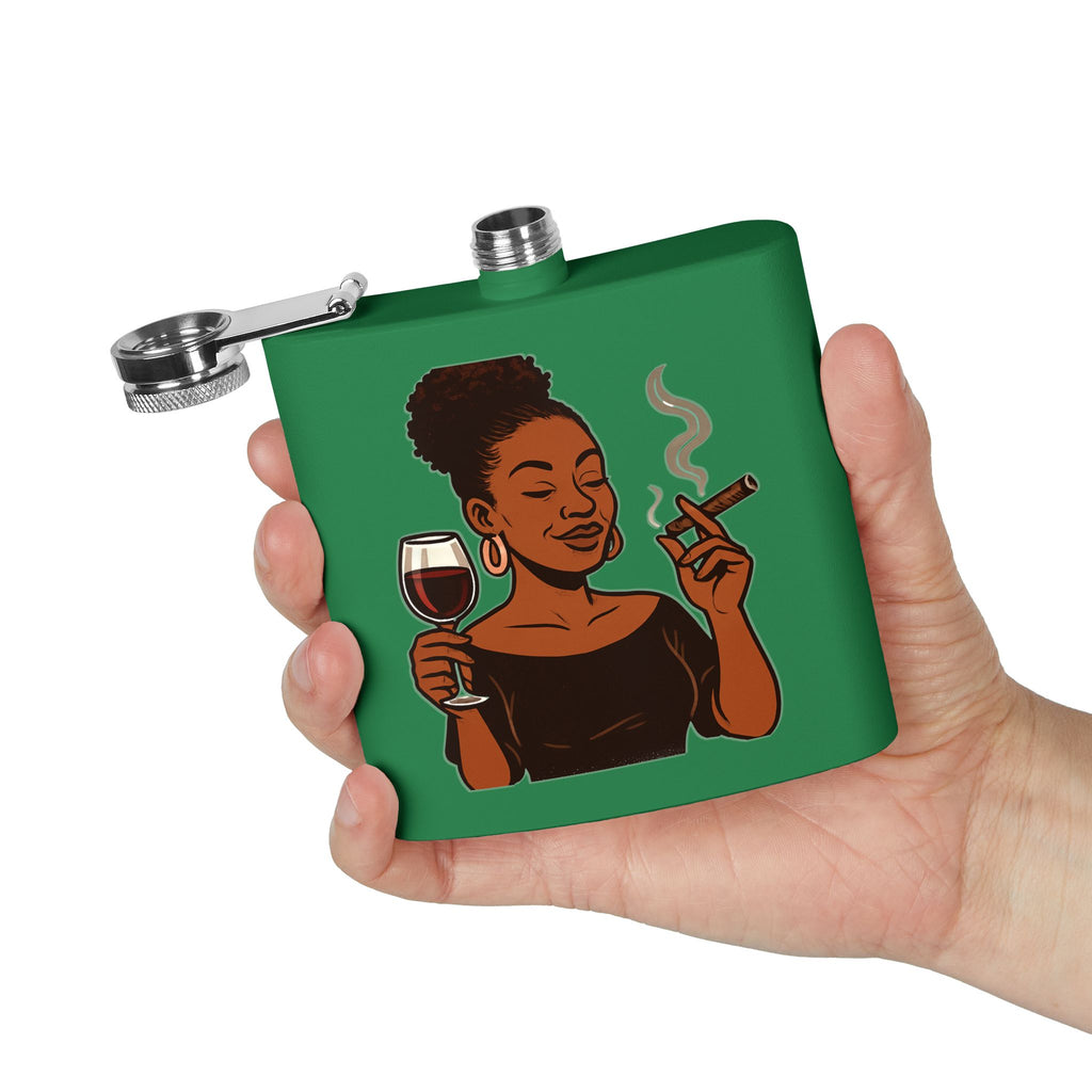 Stainless Steel Flask, 6oz