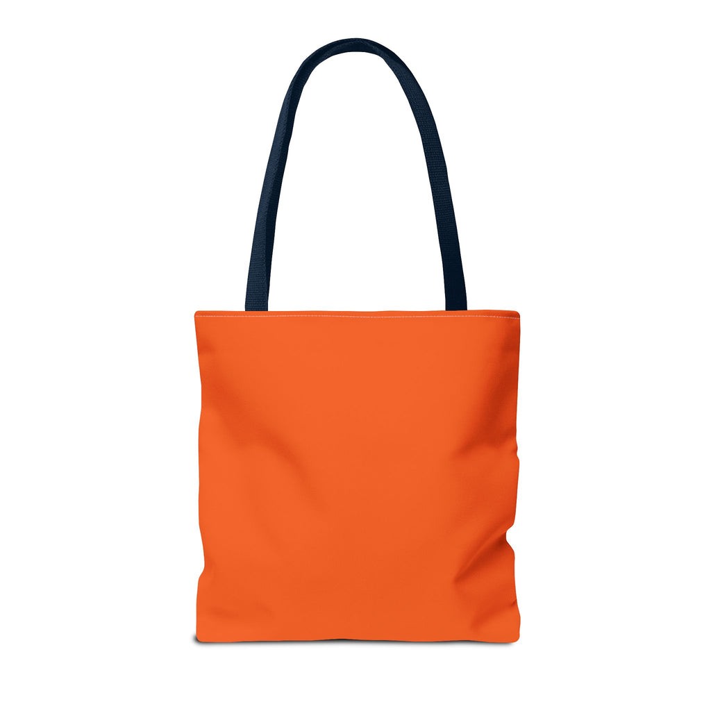 Sarcasm University Tote Bag, Funny Tote, Gift for Students, Everyday Use, Sarcastic Humor, Orange Canvas Bag