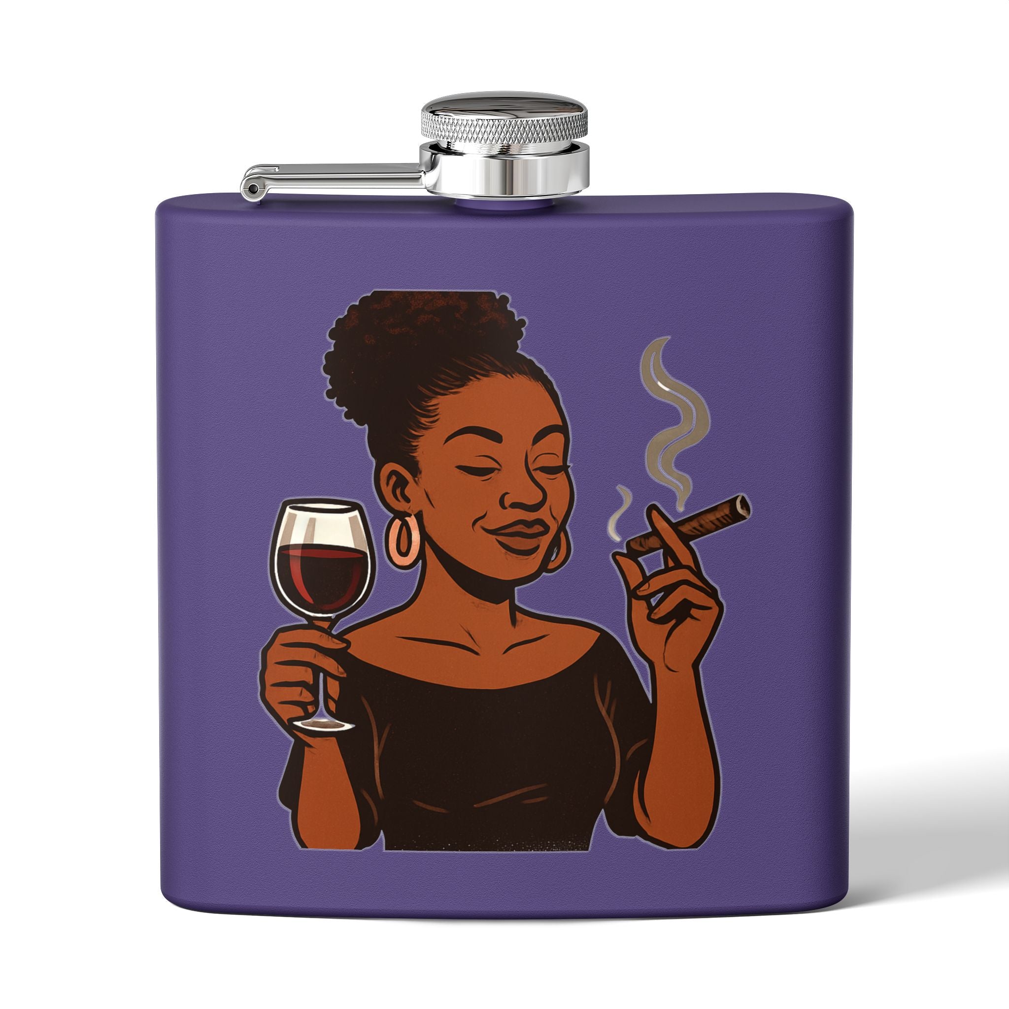 Stainless Steel Flask, 6oz