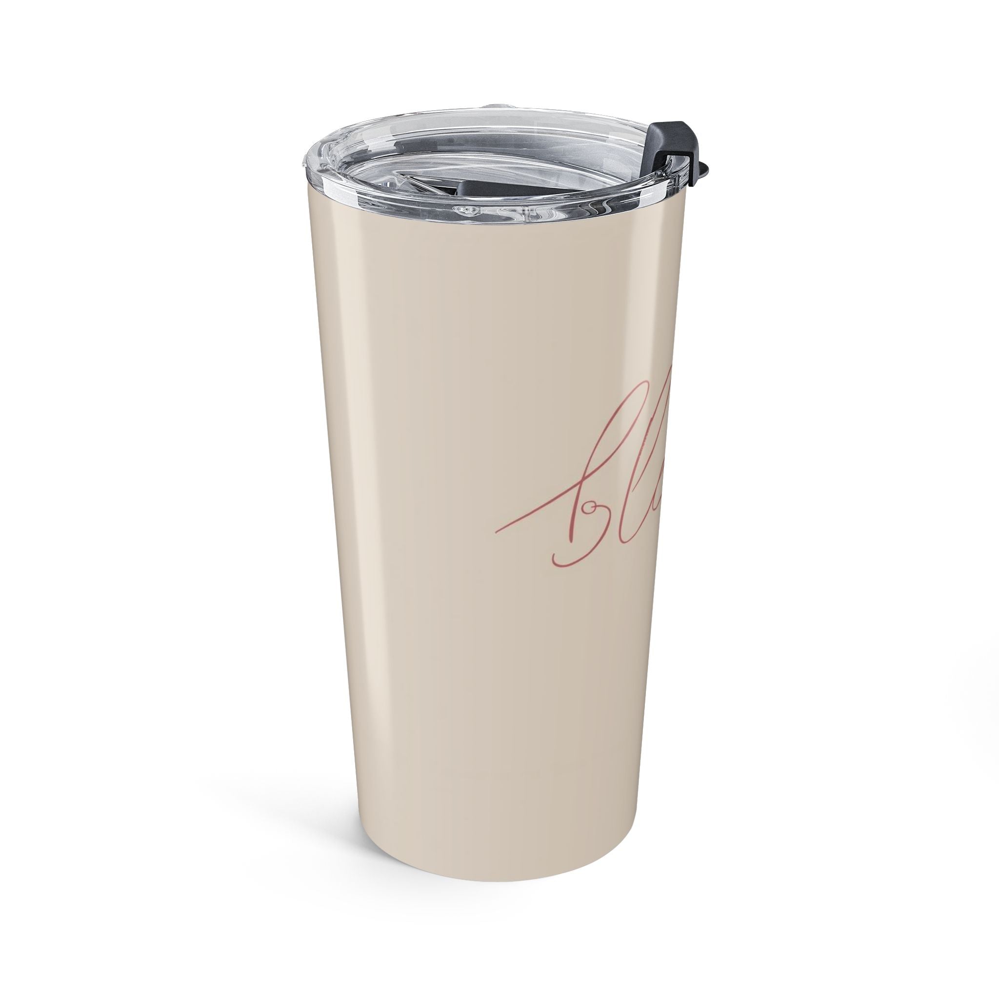 Blessed 20oz Tumbler – Beige Insulated Travel Cup