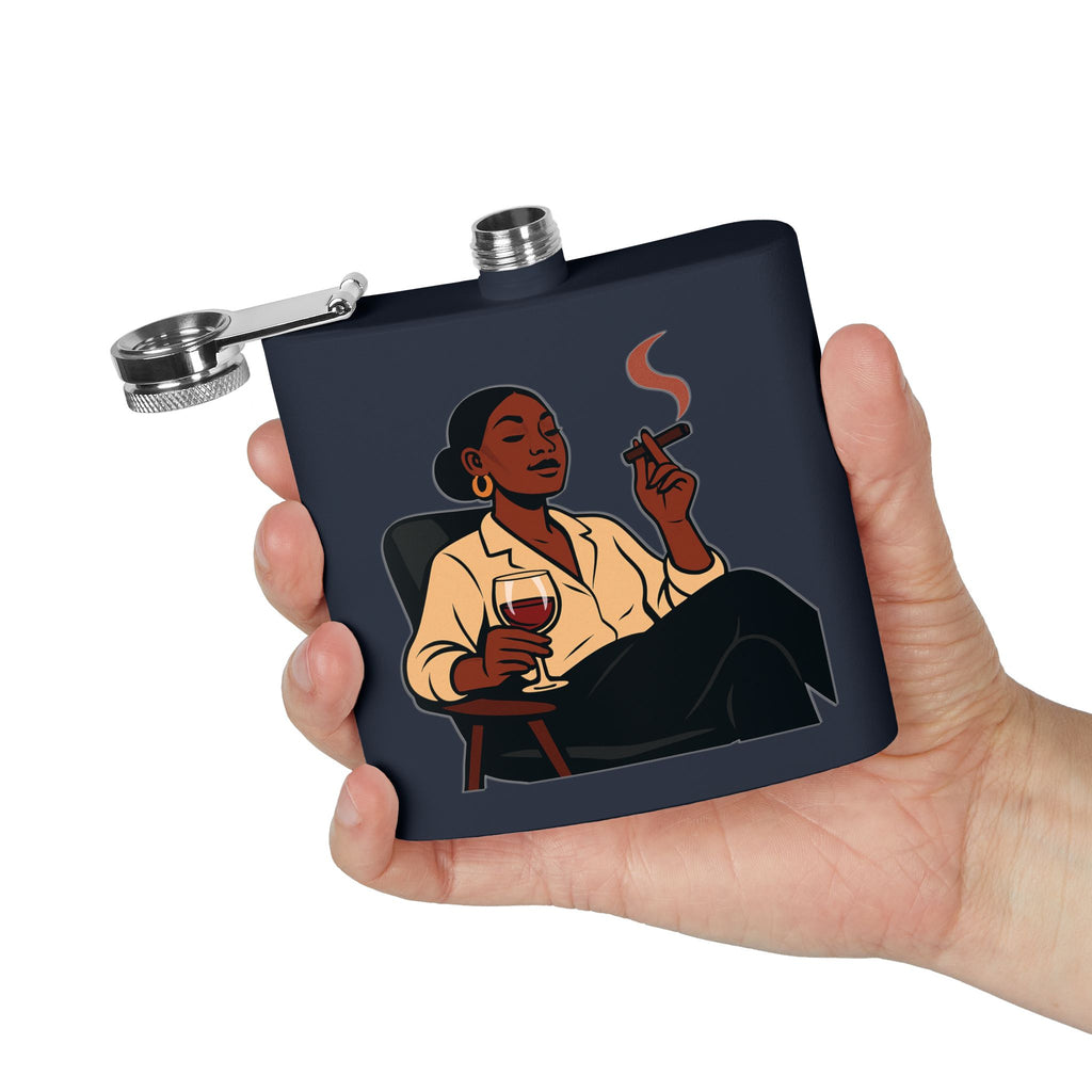 Stainless Steel Flask, 6oz