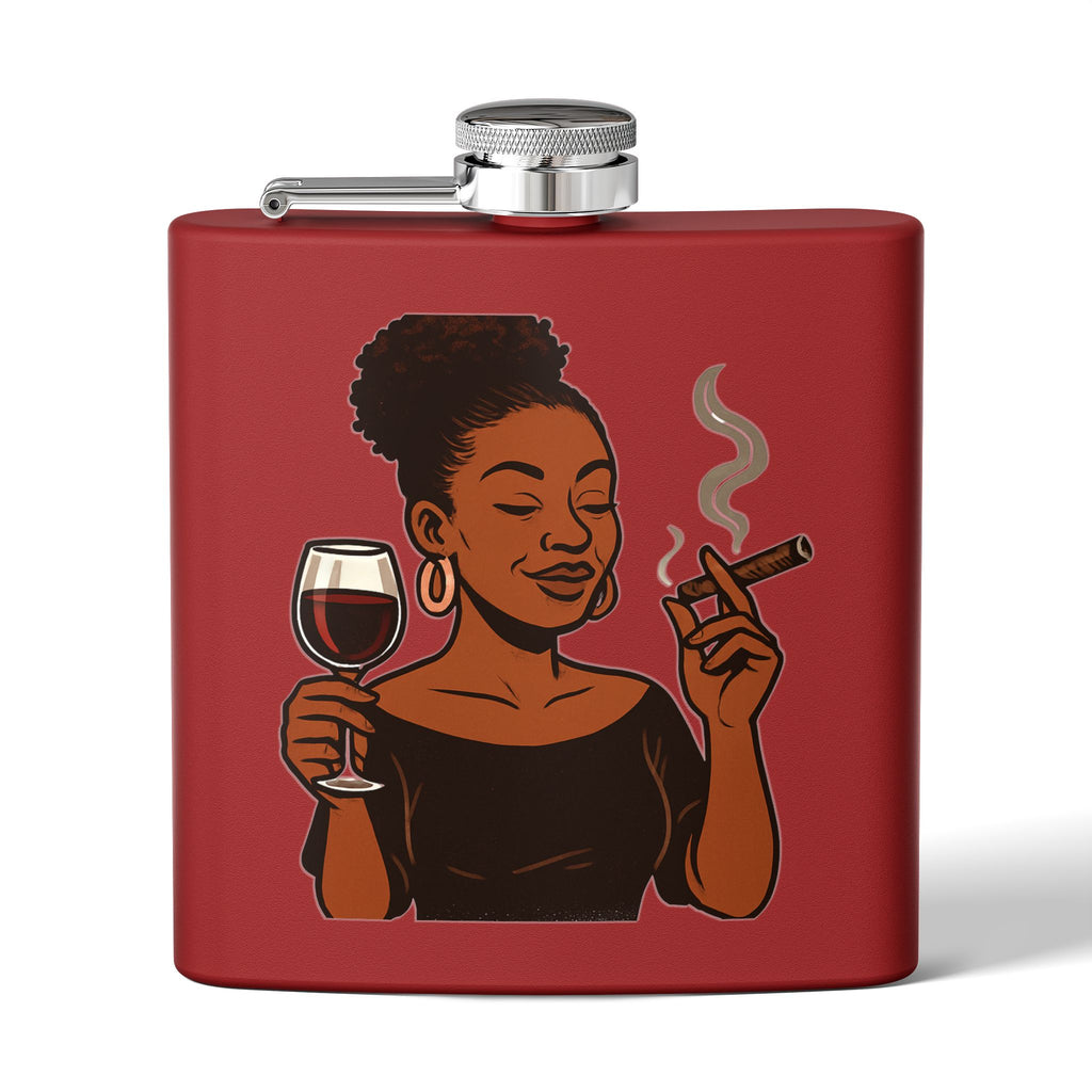 Stainless Steel Flask, 6oz