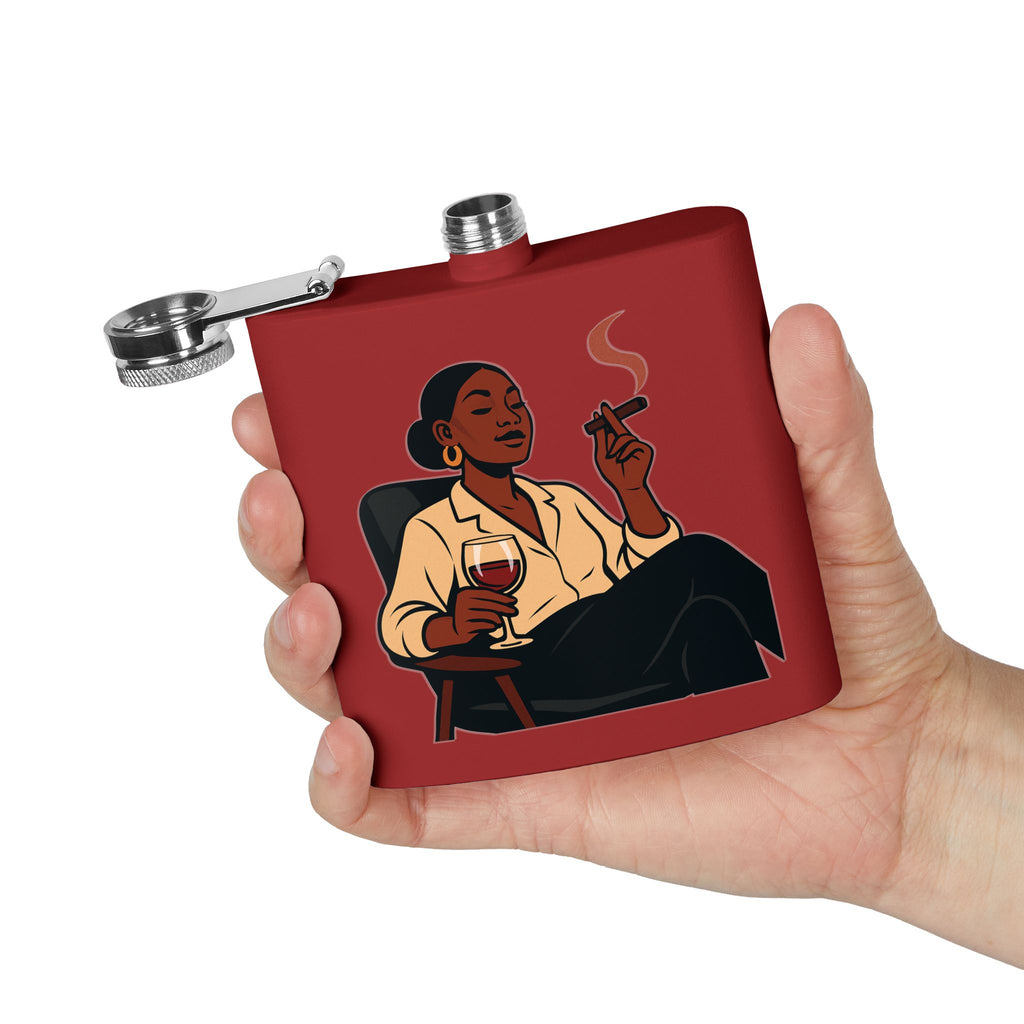 Stainless Steel Flask, 6oz