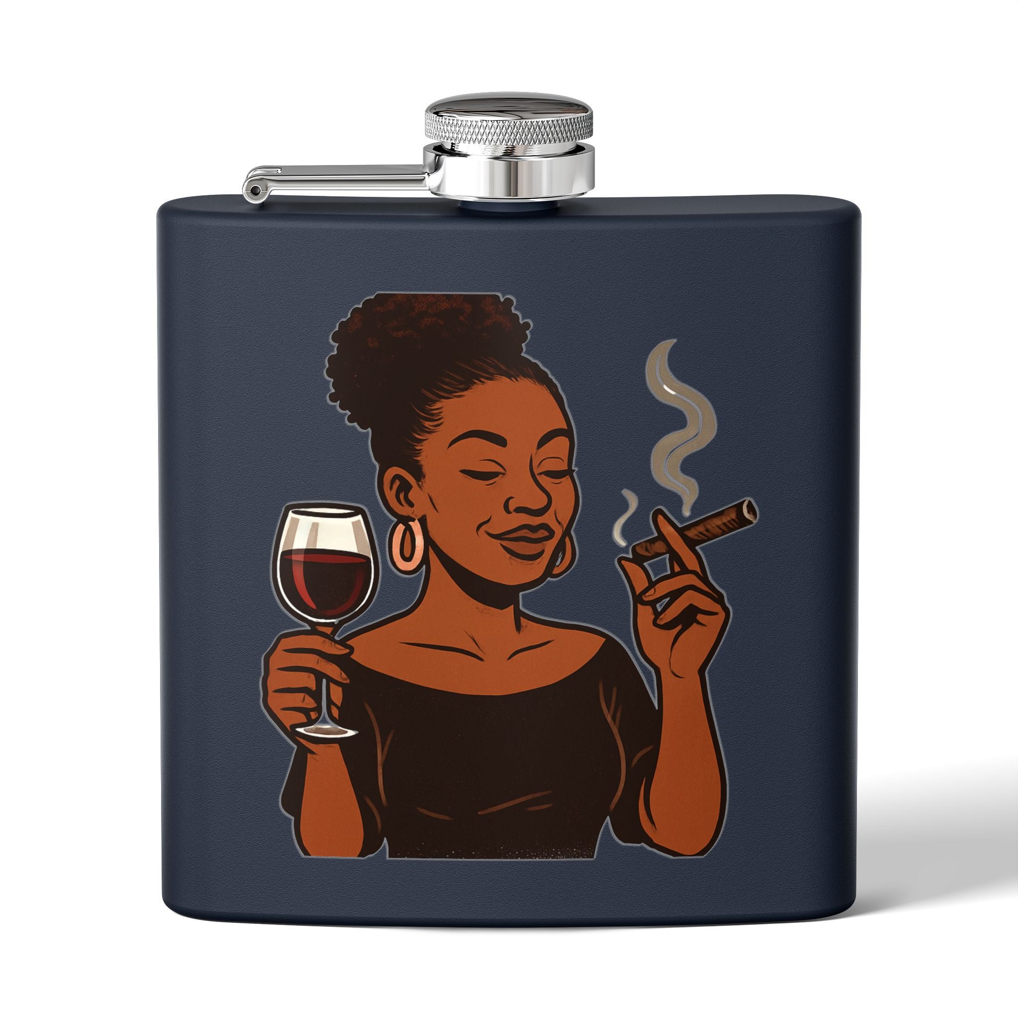 Stainless Steel Flask, 6oz