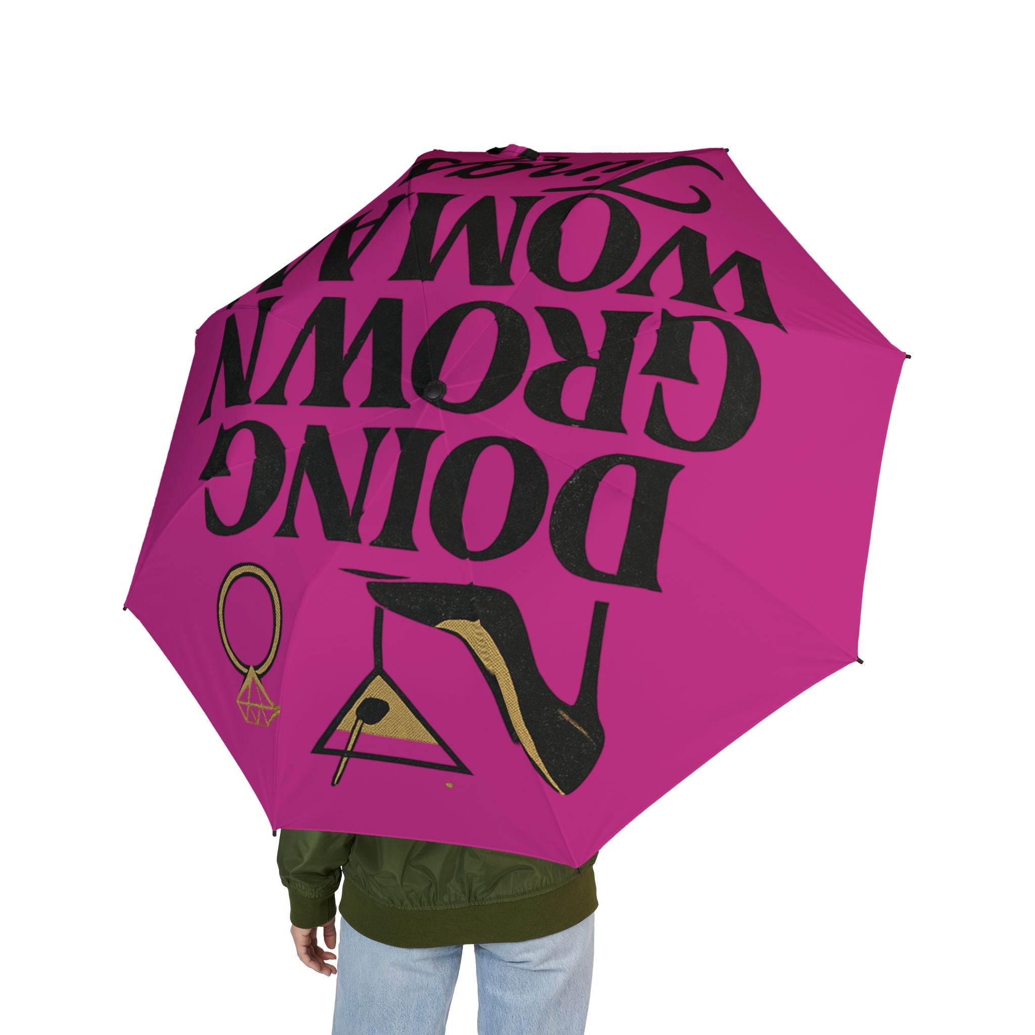 Semi-Automatic Foldable Umbrella