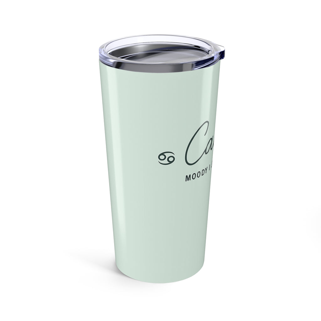 Copy of Cancer Zodiac Script Tumbler 20oz | Astrological Sign, Minimal Pastel Design