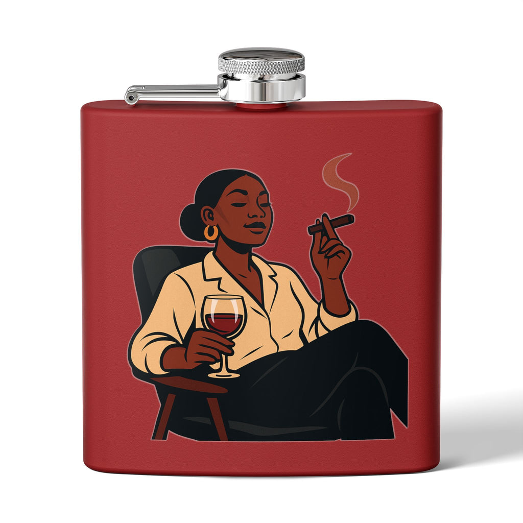 Stainless Steel Flask, 6oz