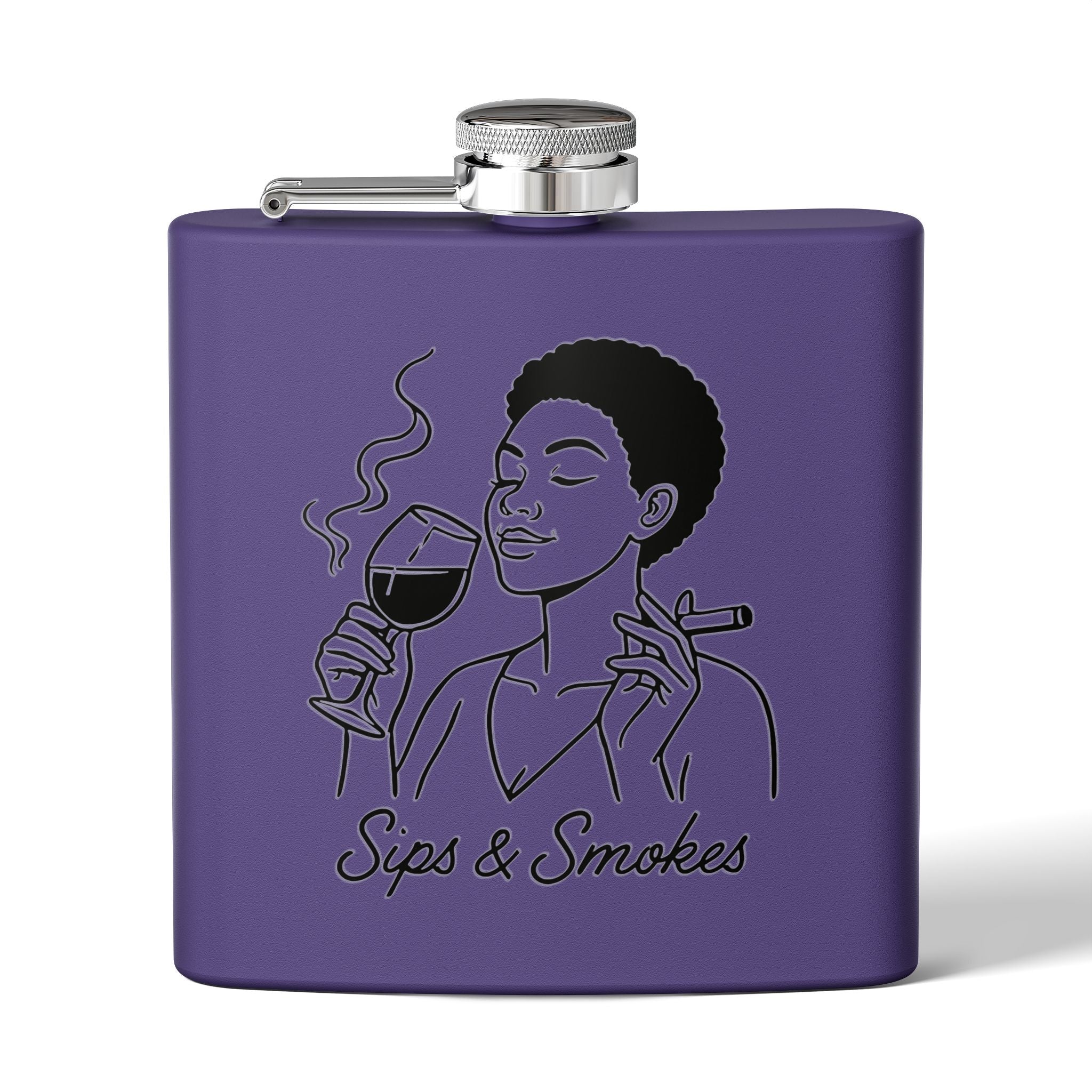Stainless Steel Flask, 6oz