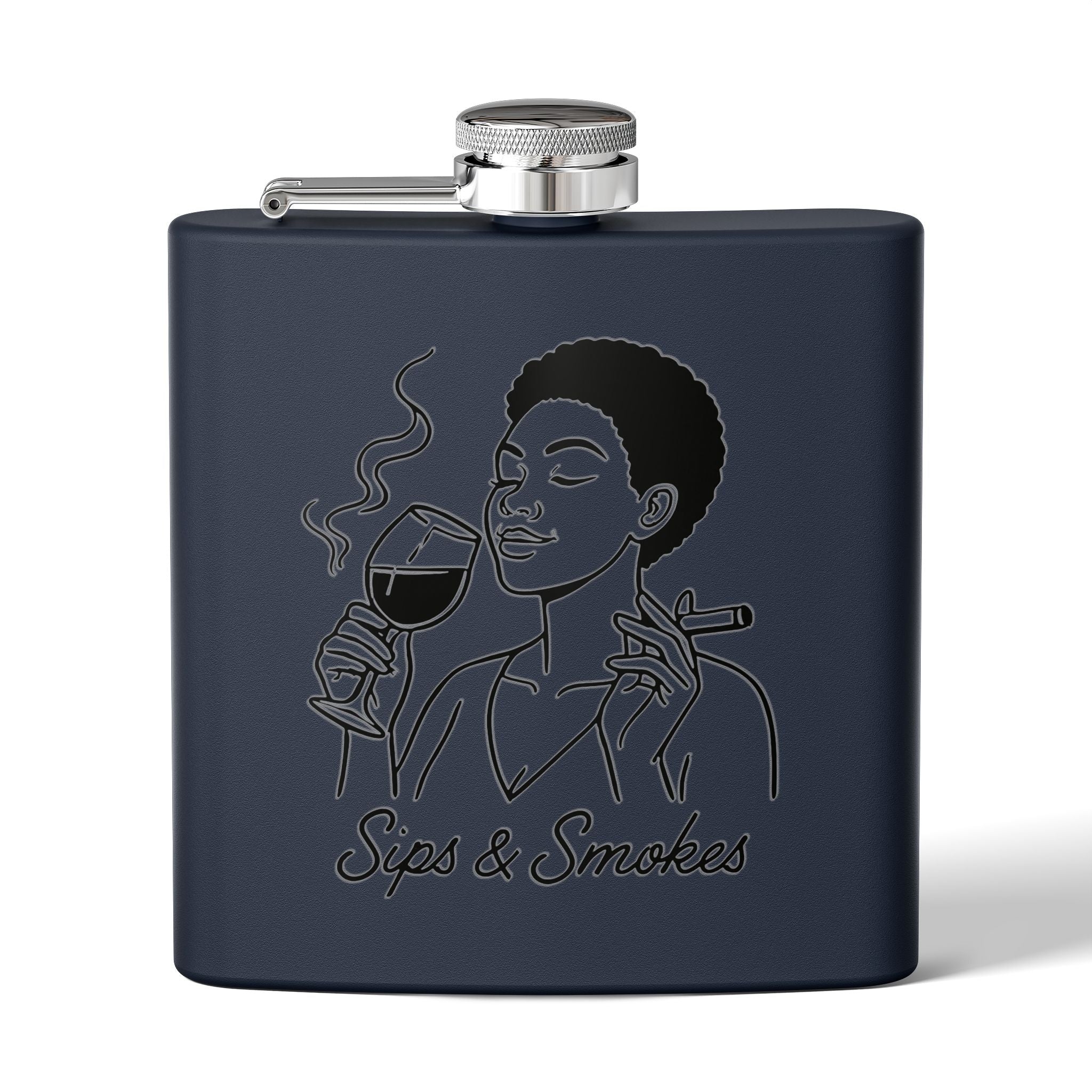 Stainless Steel Flask, 6oz