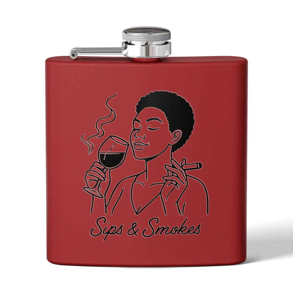 Stainless Steel Flask, 6oz
