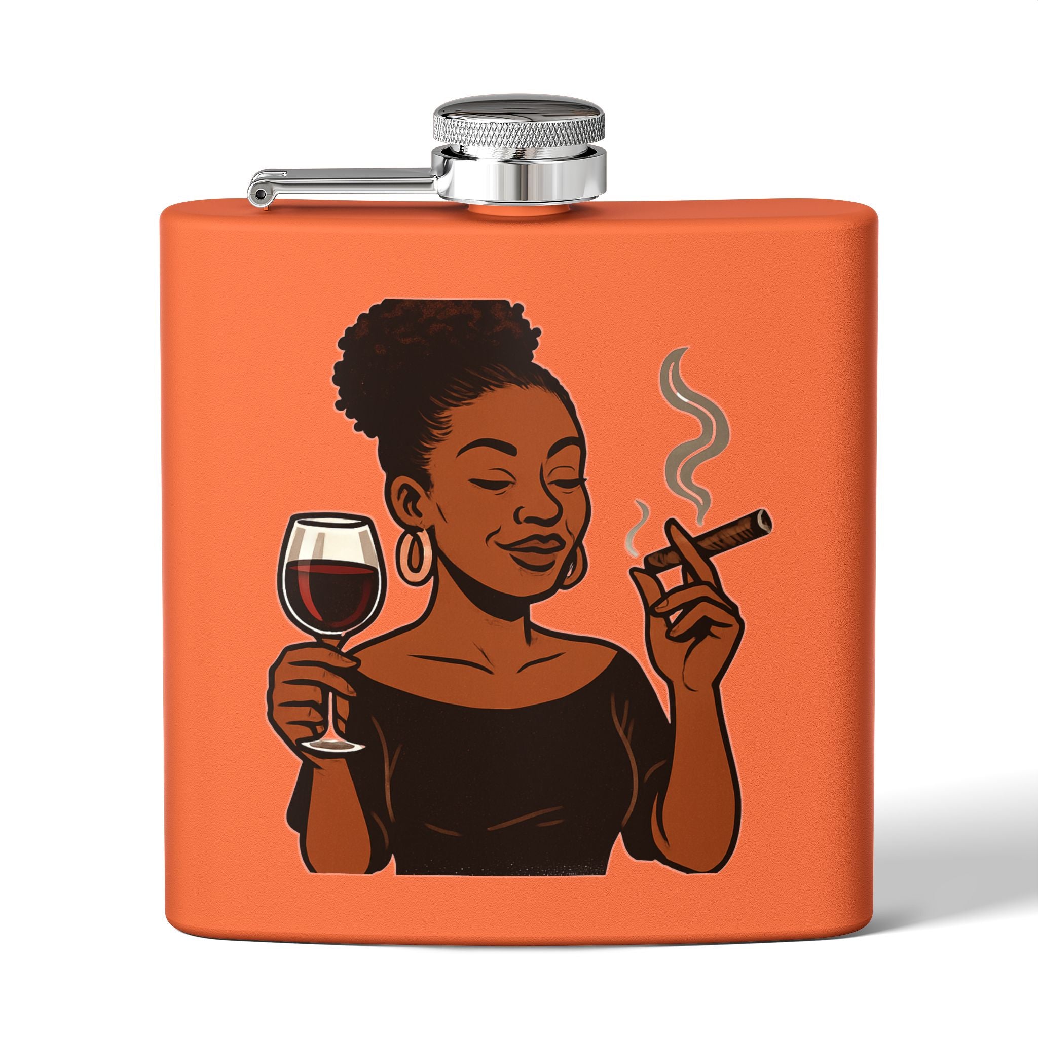 Stainless Steel Flask, 6oz