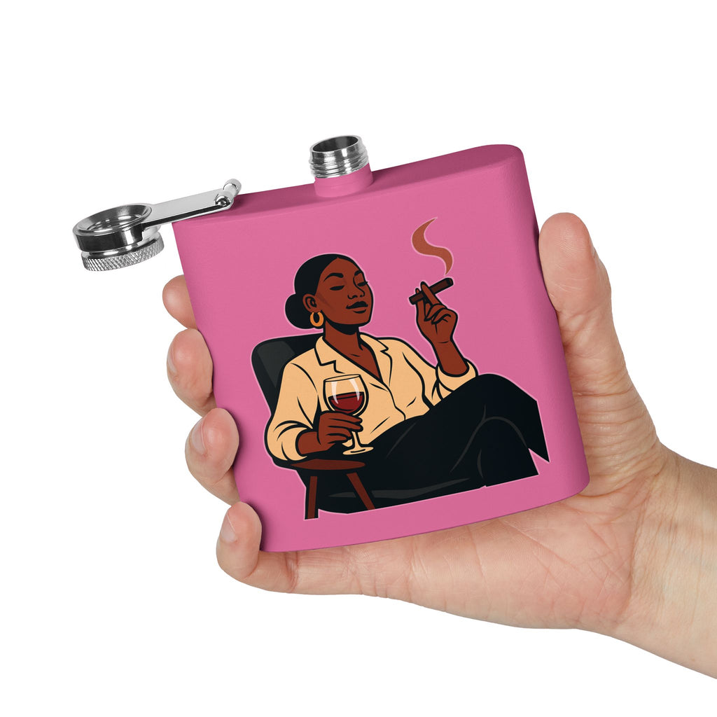 Stainless Steel Flask, 6oz