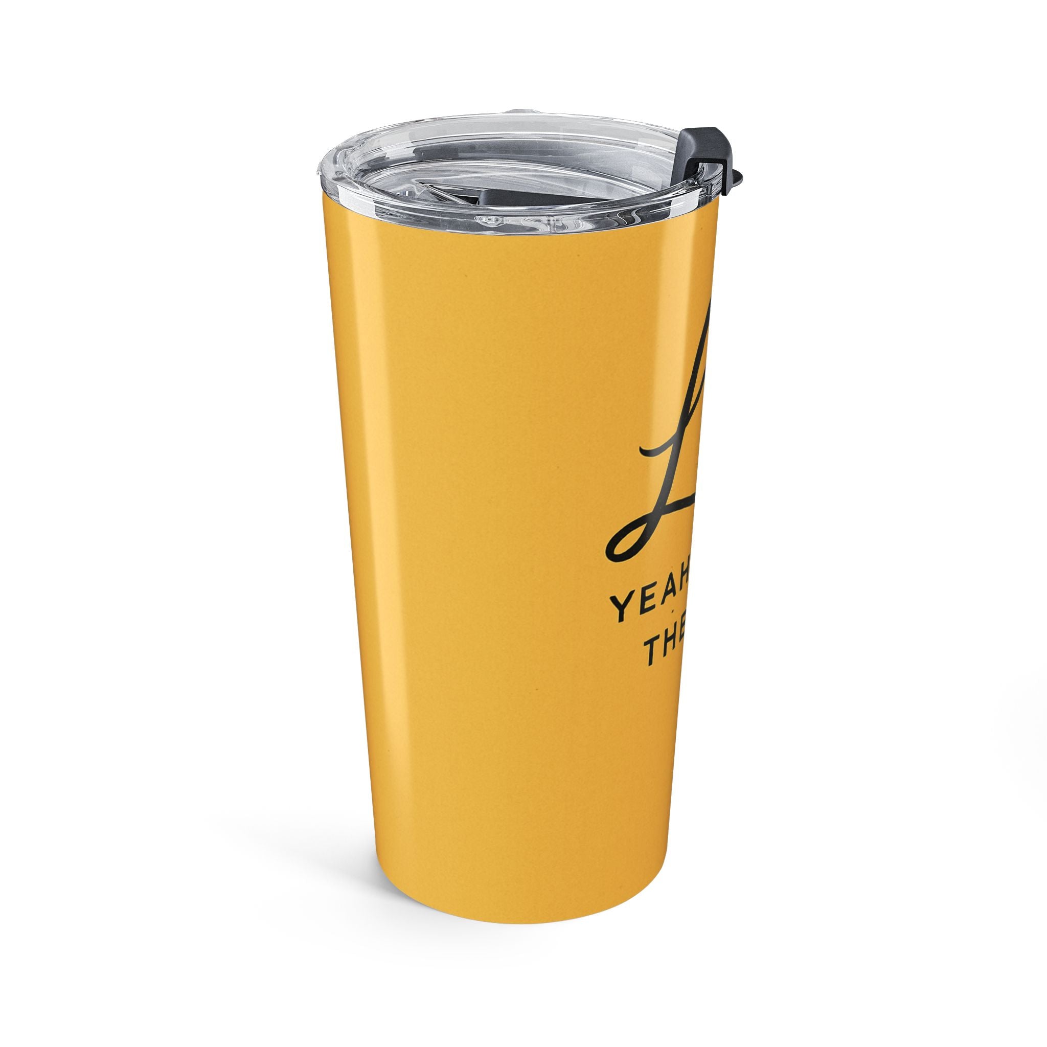 Leo Zodiac Tumbler 20oz — 'Yeah We Run The Show' Stainless Travel Cup