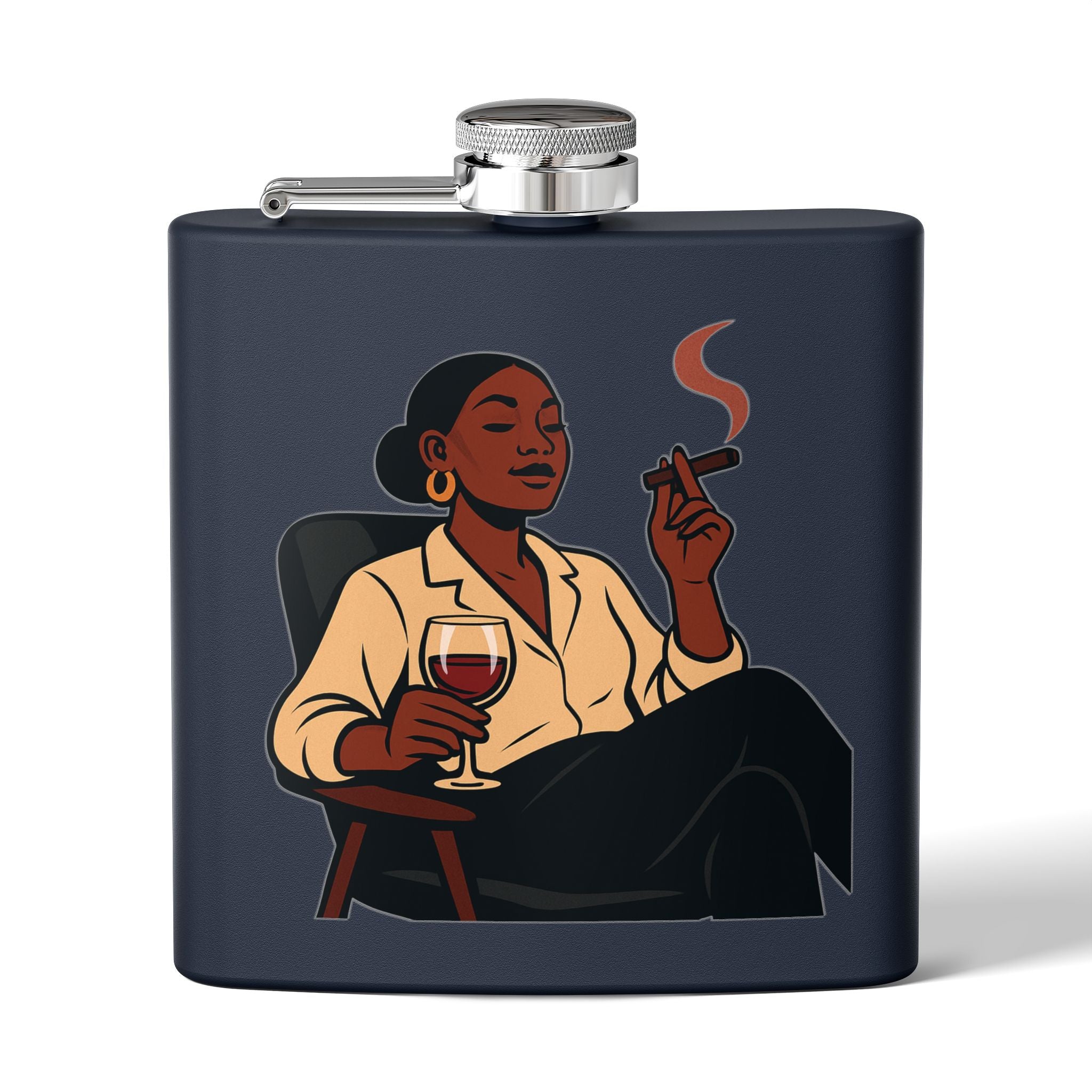 Stainless Steel Flask, 6oz