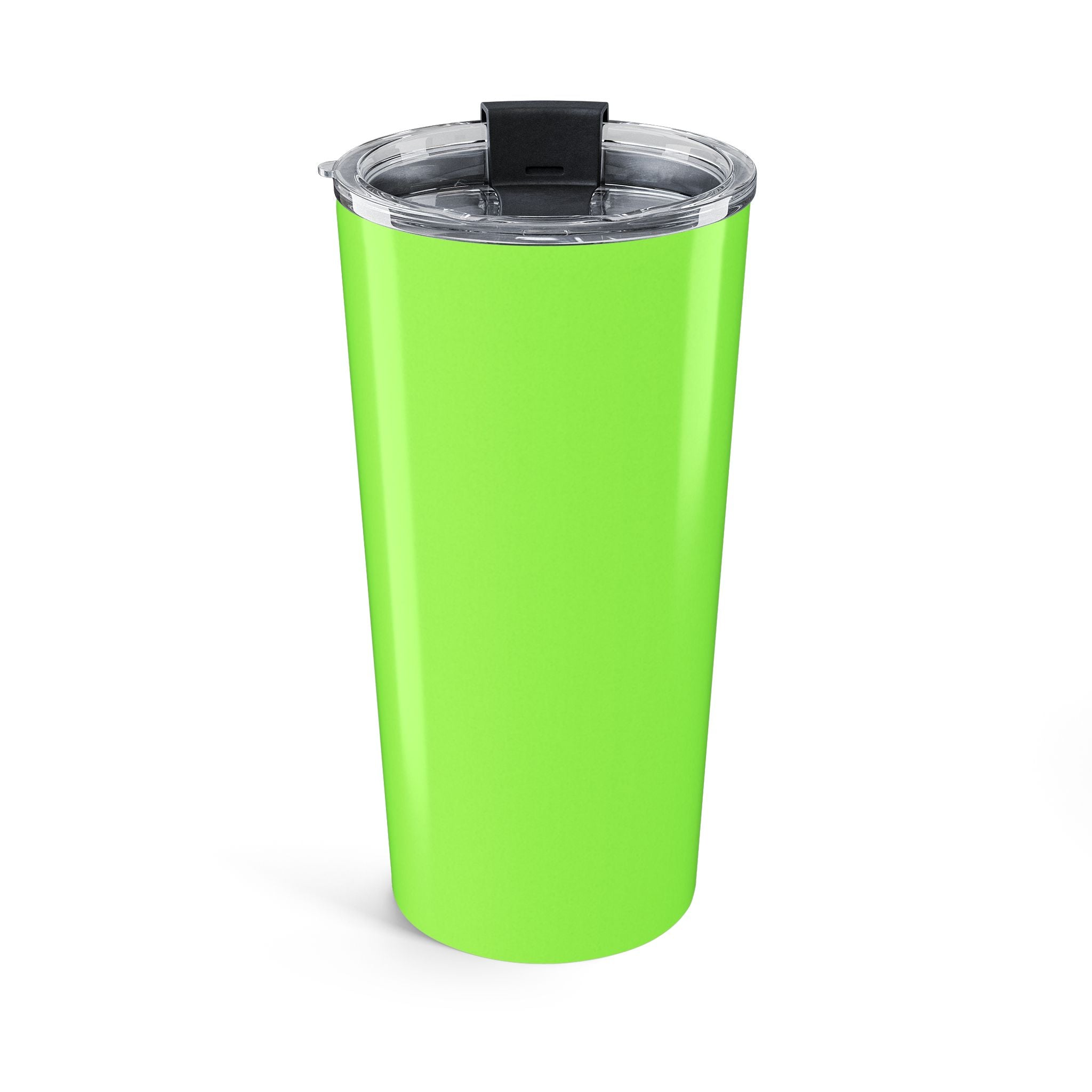 Aquarius Zodiac 20oz Tumbler — Neon Green Horoscope Travel Mug
