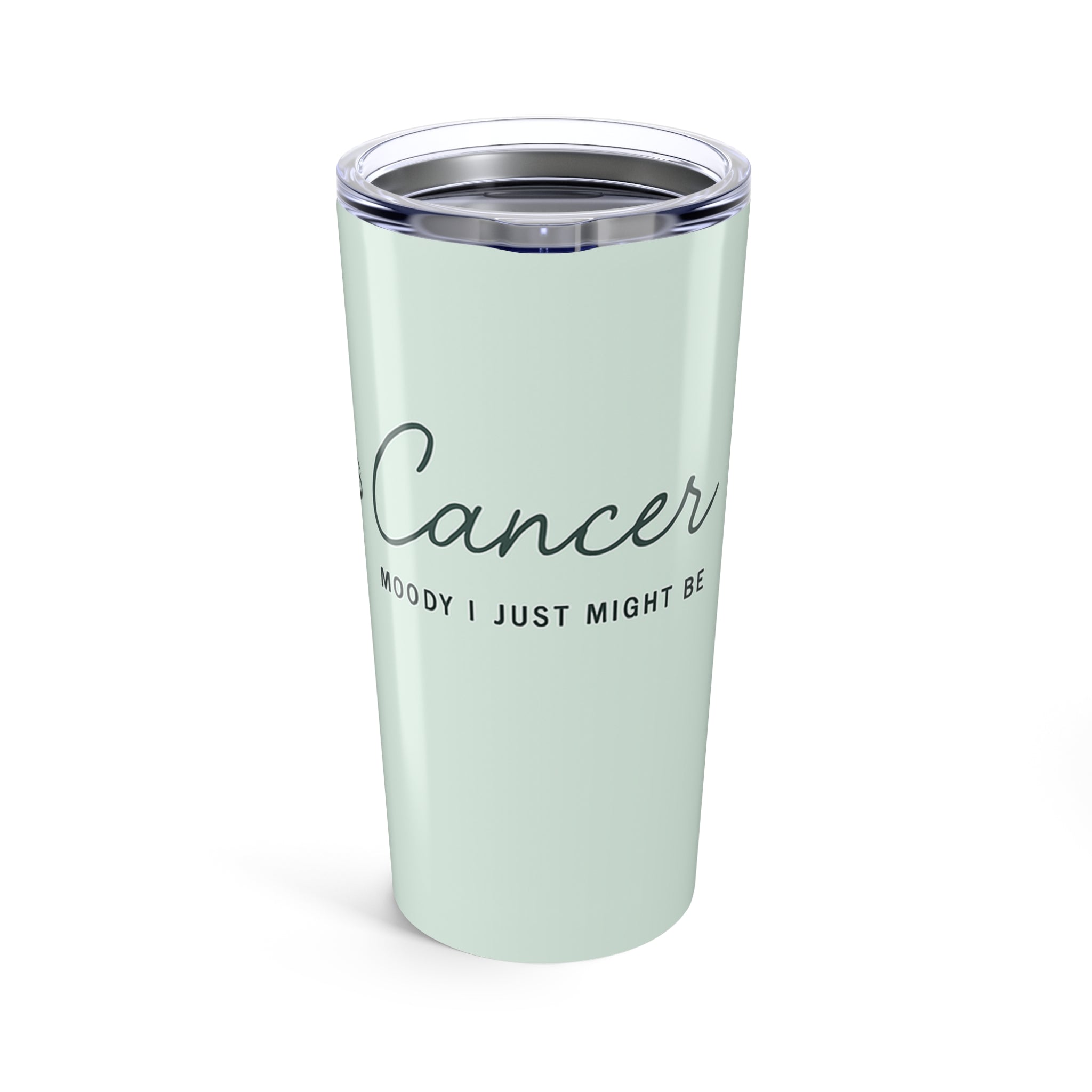 Copy of Cancer Zodiac Script Tumbler 20oz | Astrological Sign, Minimal Pastel Design